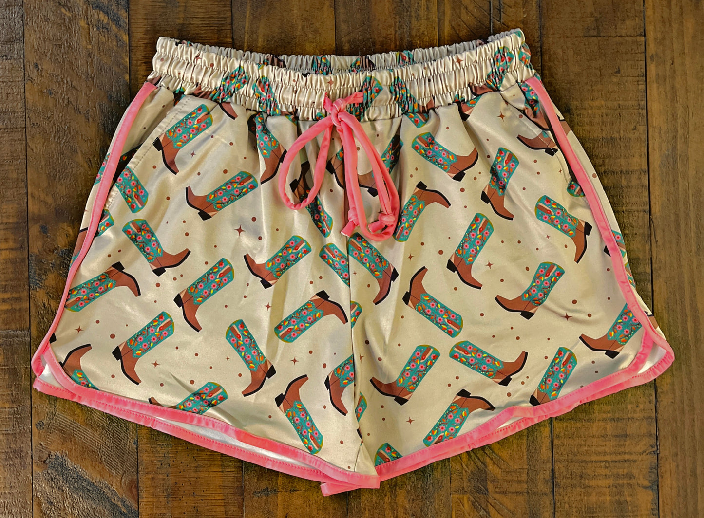 Taupe Boots Shorts