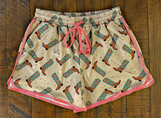 Taupe Boots Shorts