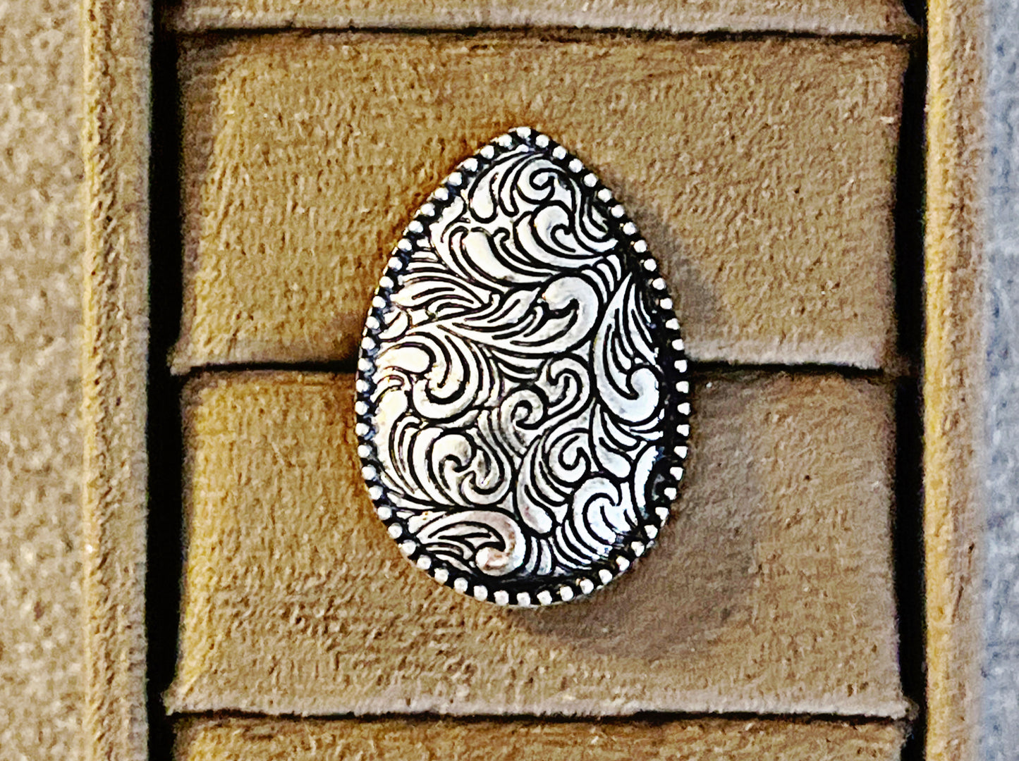 Western Cuff Band Adjustable Rings