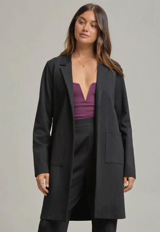 Black Mid Jacket