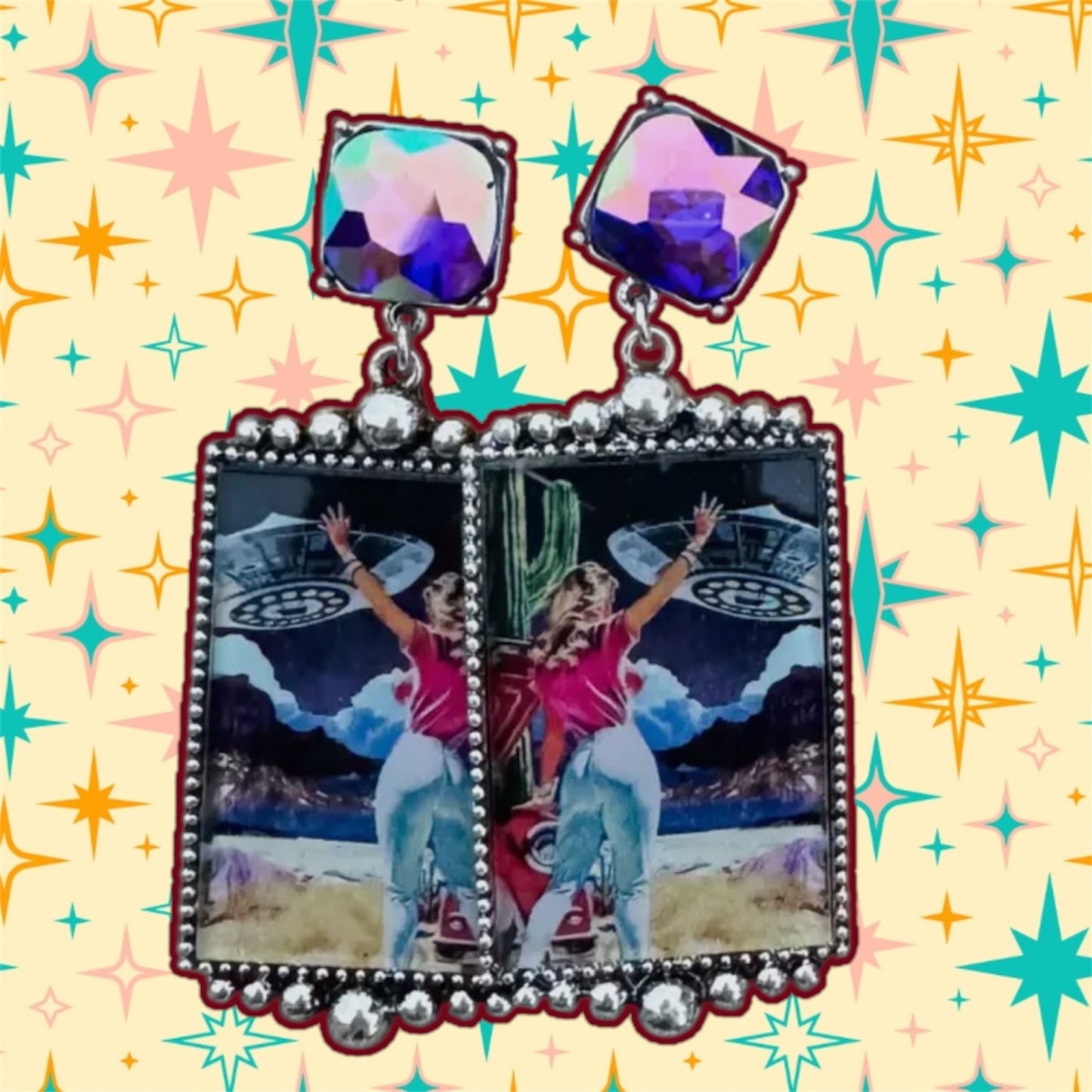 Cosmic Cowgirl Earrings