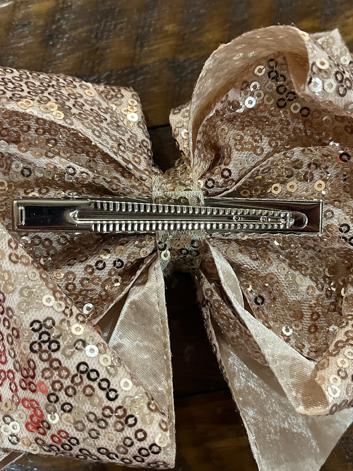 6.5” Double Layer Sequin Hair Bows