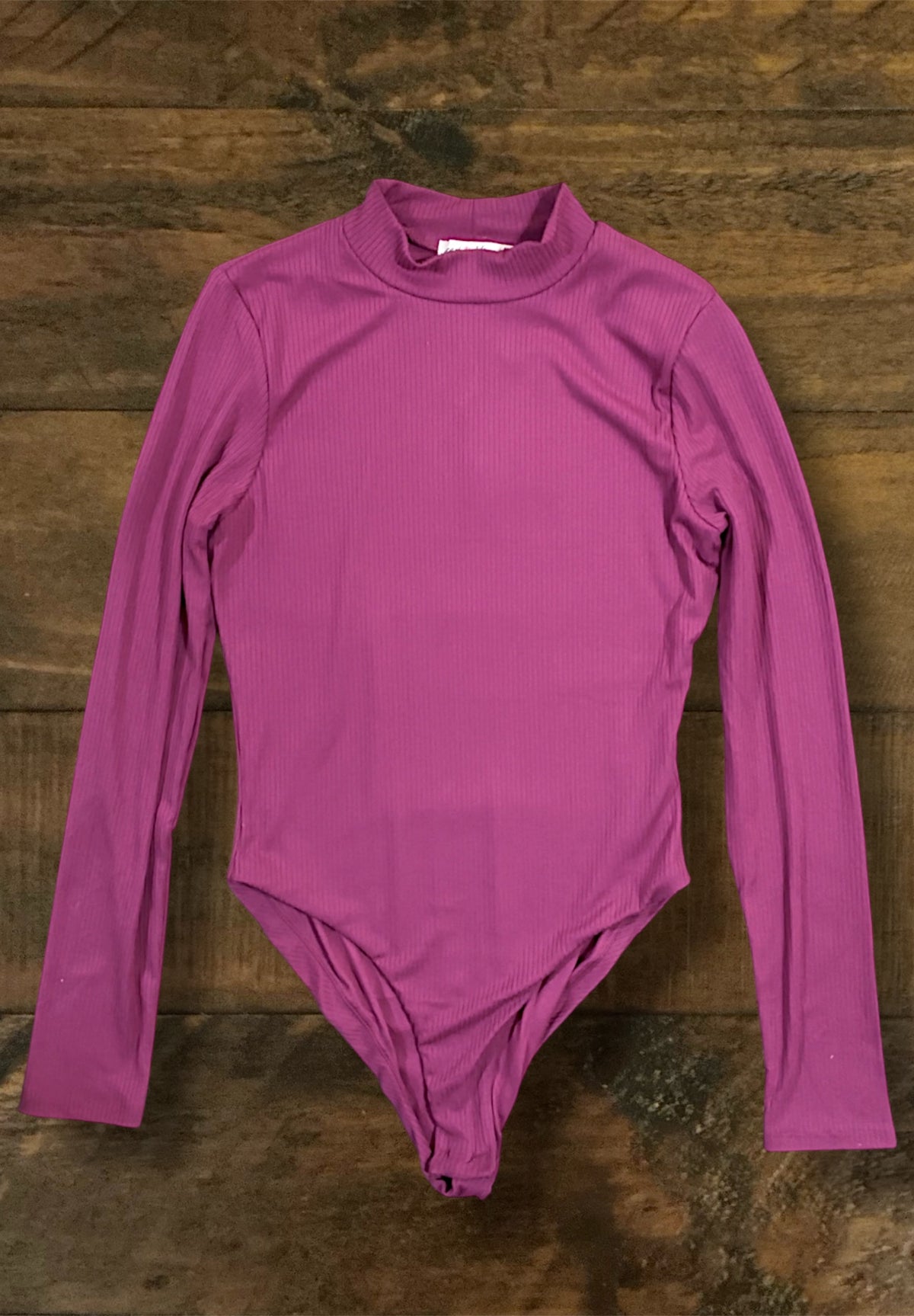 Plum Double Layered Bodysuit
