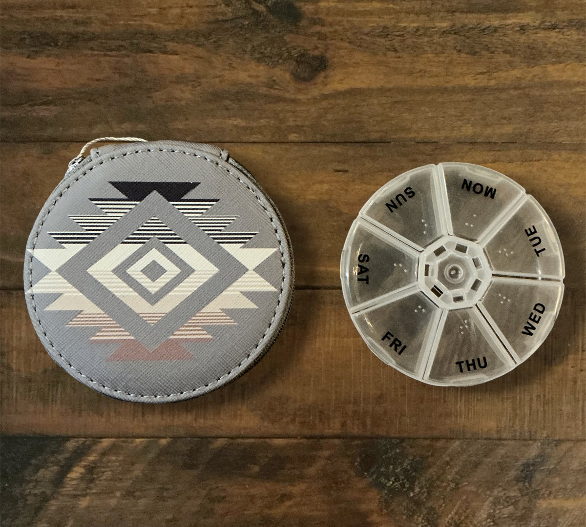 Southwest Print Pill Organizers