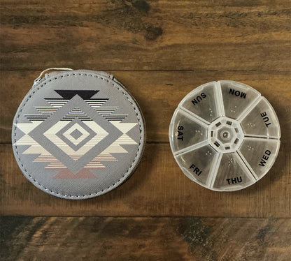 Southwest Print Pill Organizers