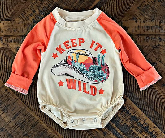 Keep It Wild Onesie