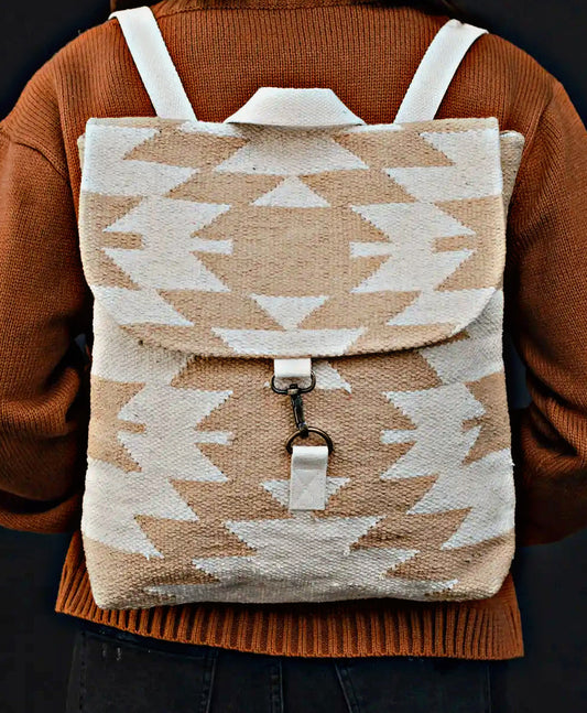 Aztec Print Backpack Purses