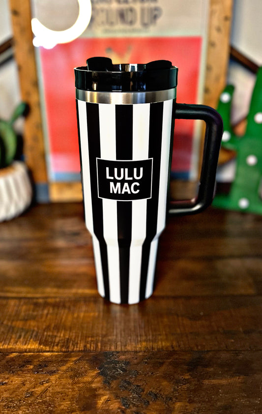 Striped 40 oz Tumblers