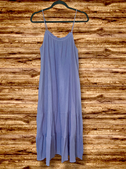 Blue Stone Midi Dress