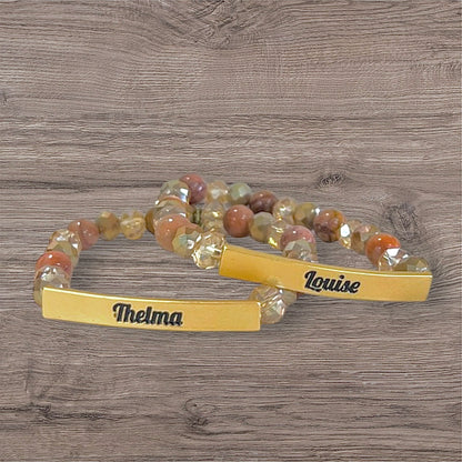 Thelma and Louise Matching Bracelets