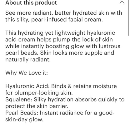 Pearl Facial Creams
