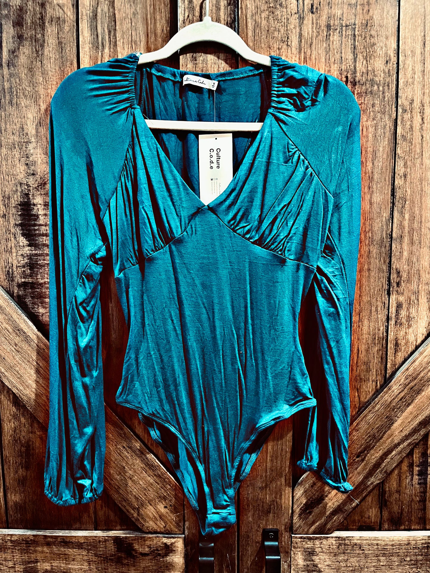 Teal Bodysuit