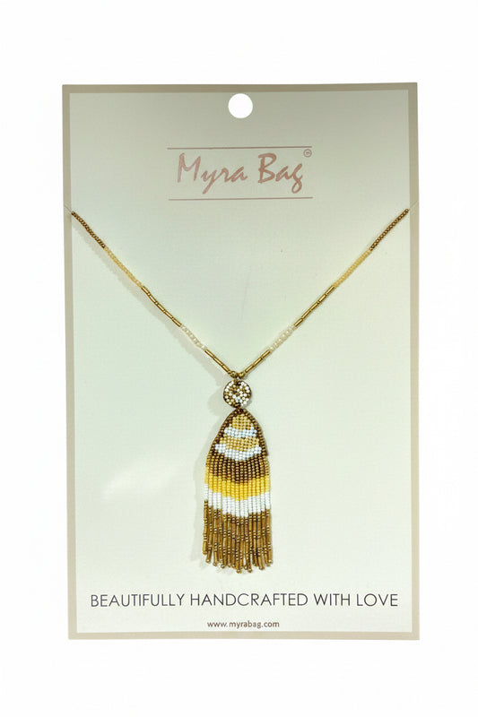 Beaded Necklace by Myra Brand
