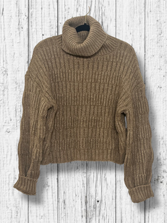 Mocha Turtleneck Sweater