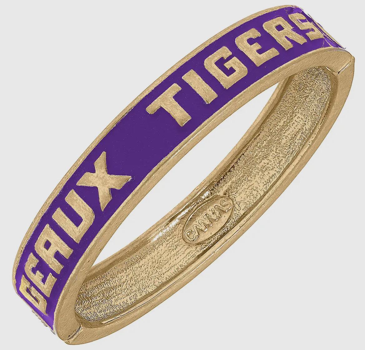 LSU “Geaux Tigers” Bangle Bracelet