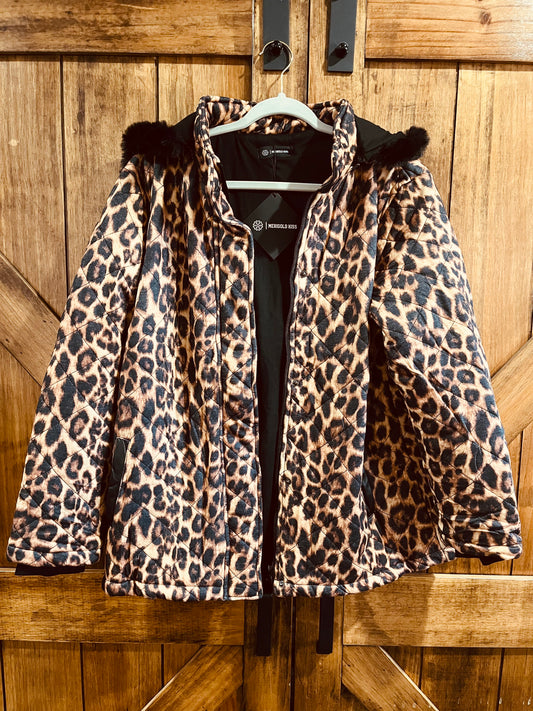 Leopard Print Coat