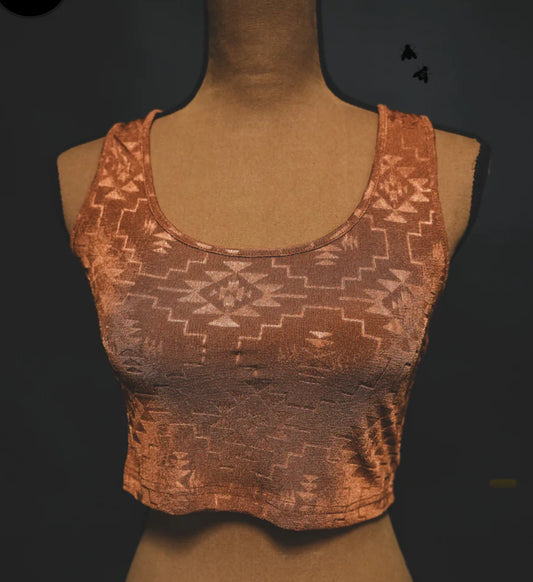 Copper Aztec Crop