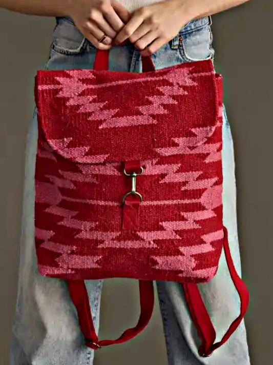 Aztec Print Backpack Purses