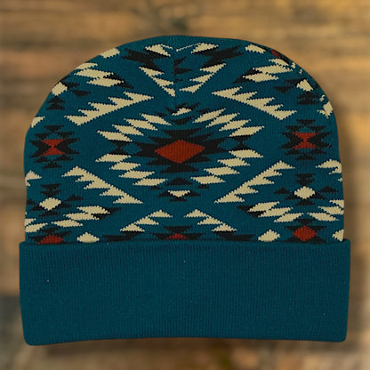 Aztec Print Beanies