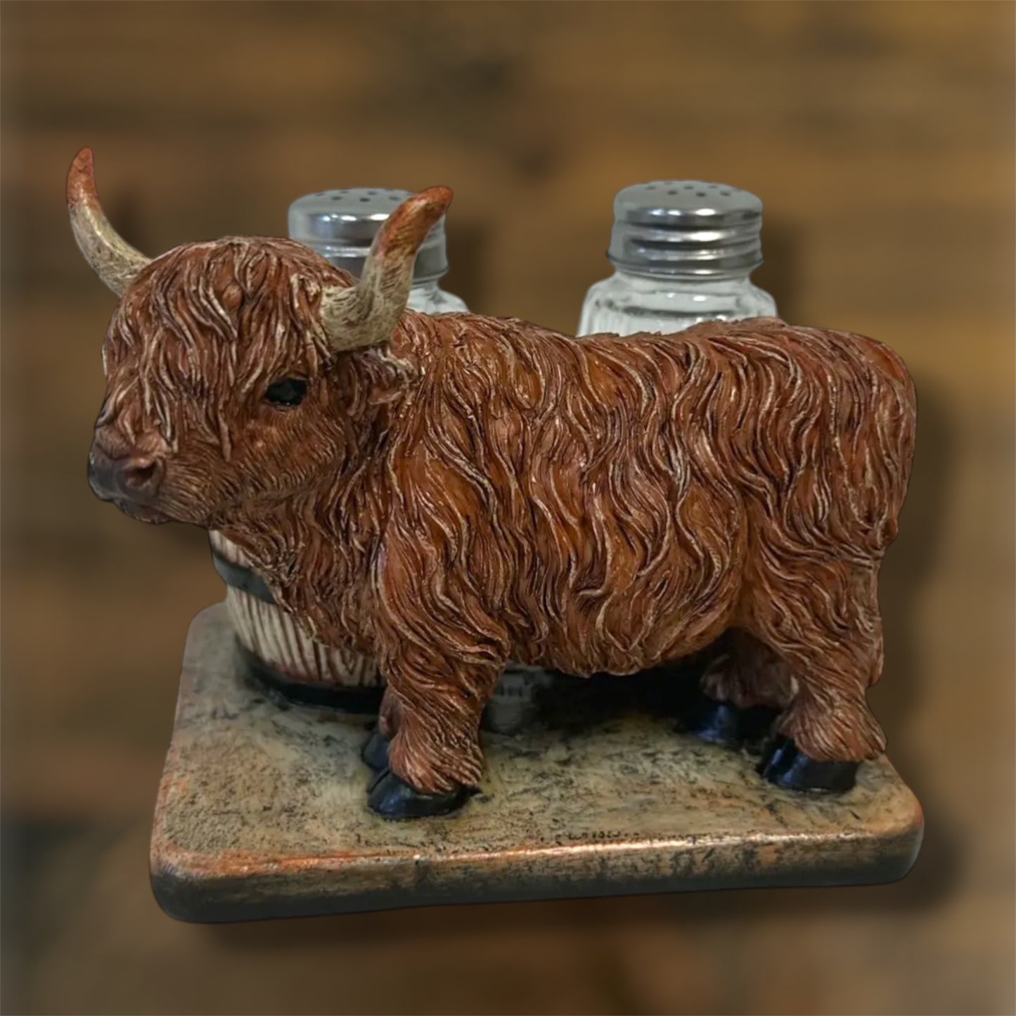 Highland Cow Salt and Pepper Shakers