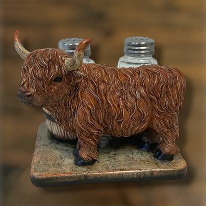 Highland Cow Salt and Pepper Shakers