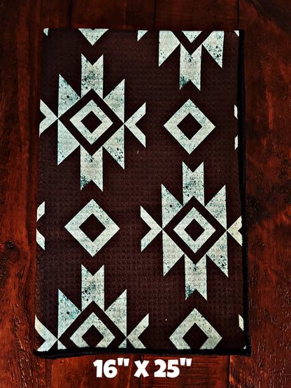 Western Print Hand Towels