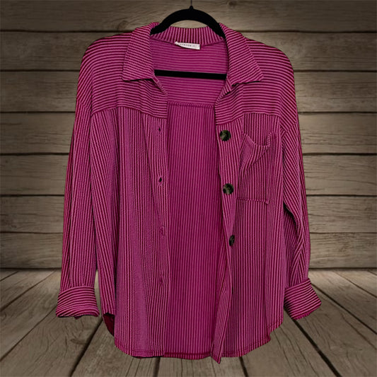 Pink Shacket