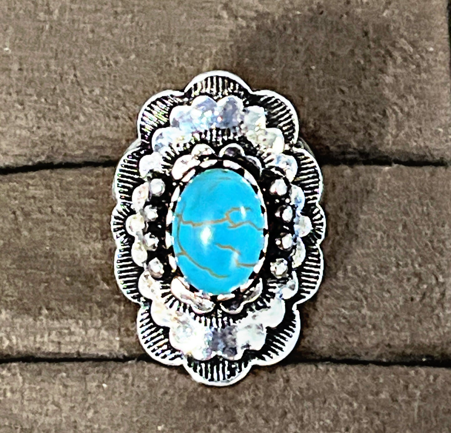 Western Stretch Band Rings