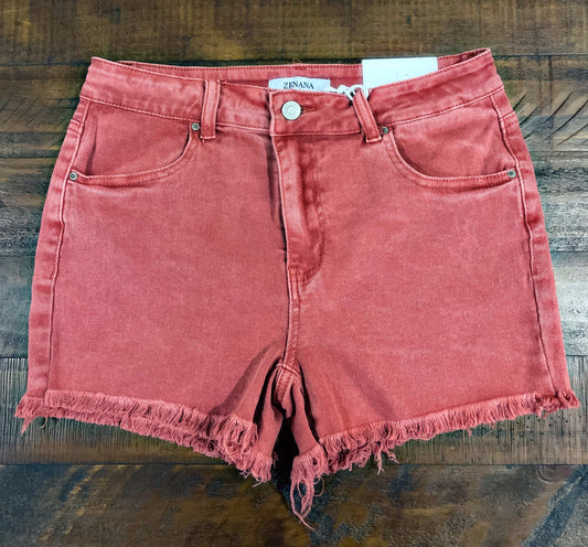 Cabernet Zenana Shorts