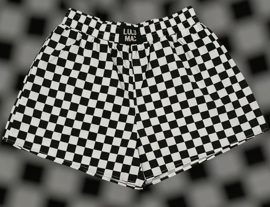 Checkered Shorts