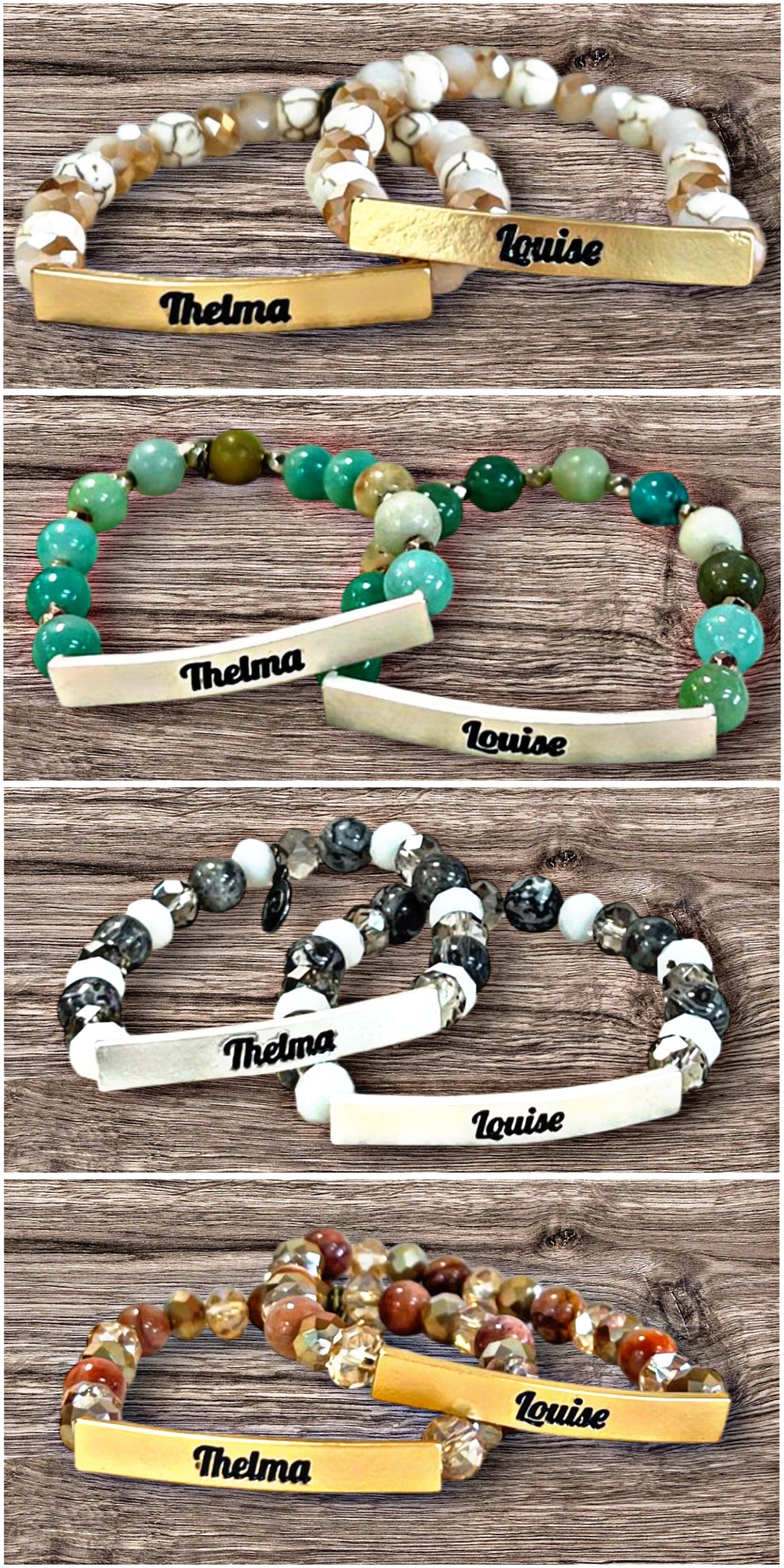 Thelma and Louise Matching Bracelets