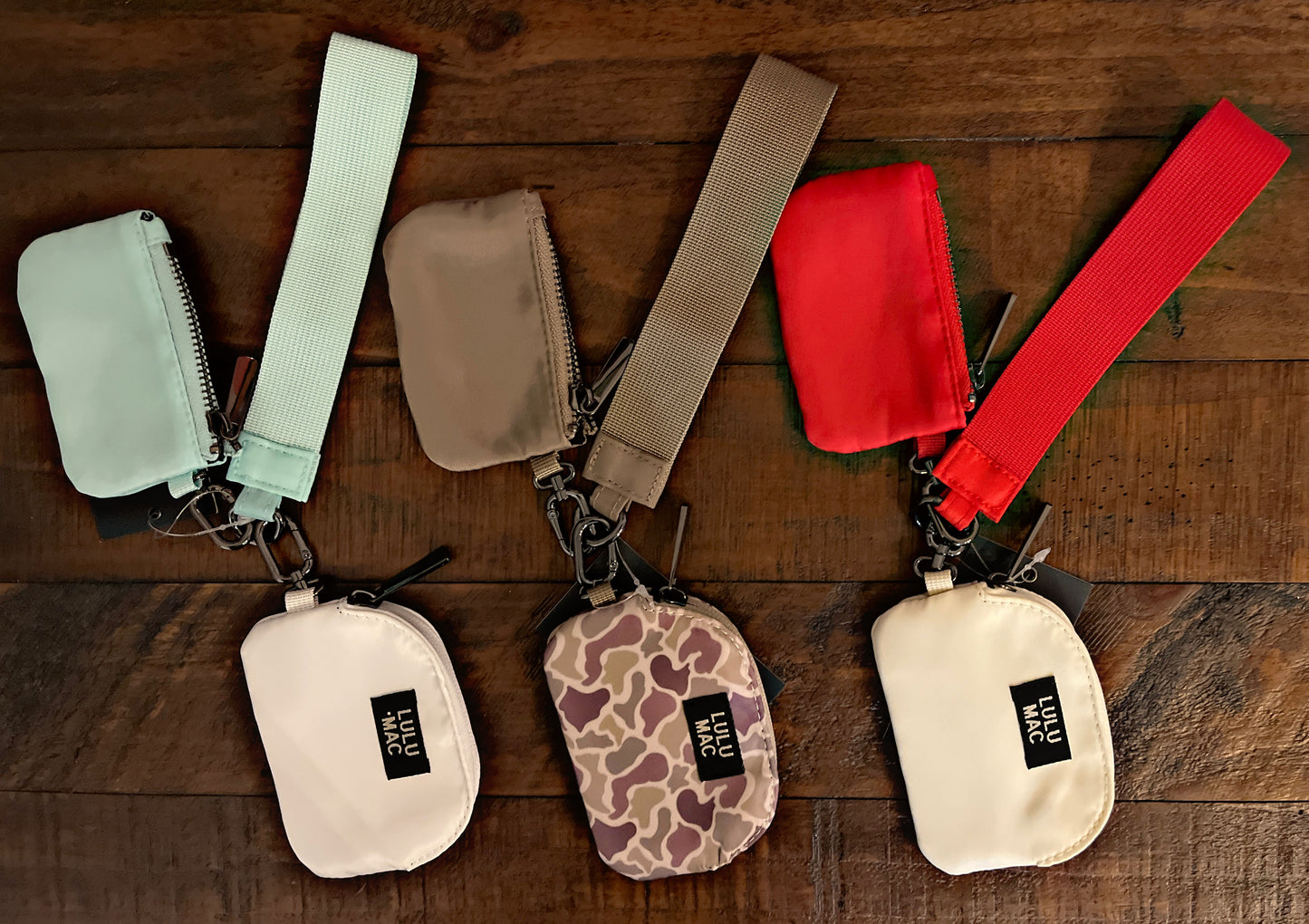 Lulu Mac Double Pouch Wristlets