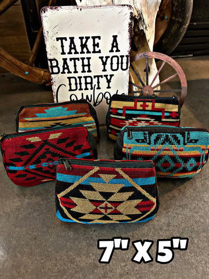 Southwest Print Makeup Bag