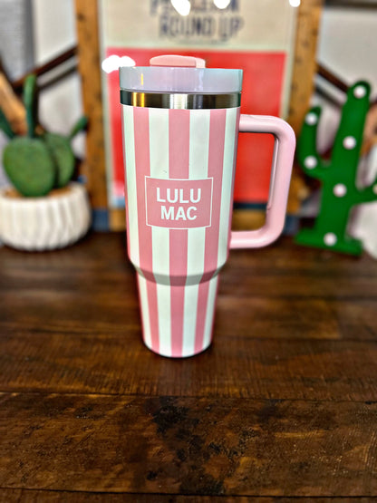 Striped 40 oz Tumblers