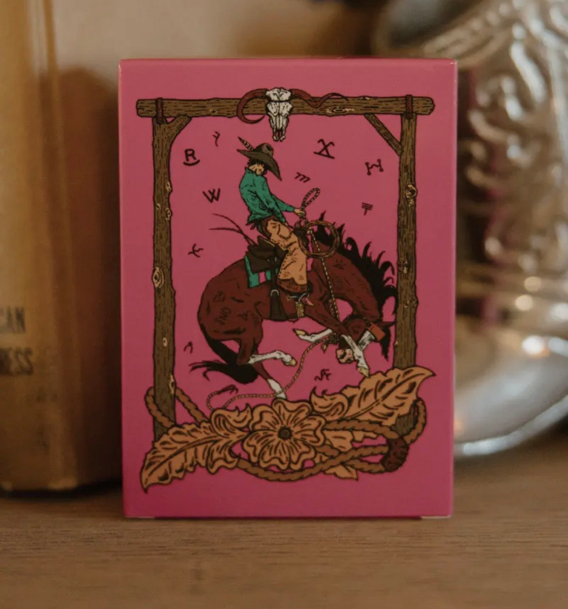 Western Print Playing Cards