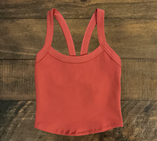Brick Ribbed Top