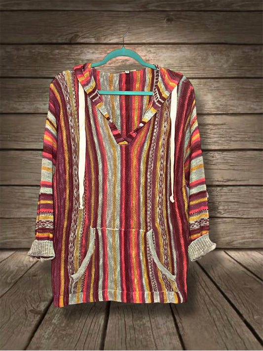 Serape Crotchet Hoodie