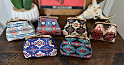 Southwest Print Coin Purses