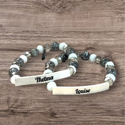 Thelma and Louise Matching Bracelets