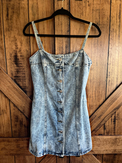 Light Wash Denim Dress