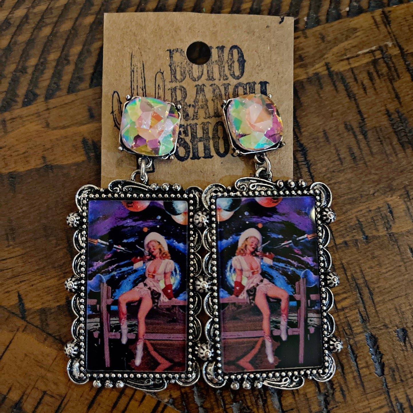 Cosmic Cowgirl Earrings