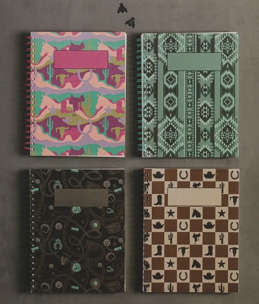 Western Print Notebooks