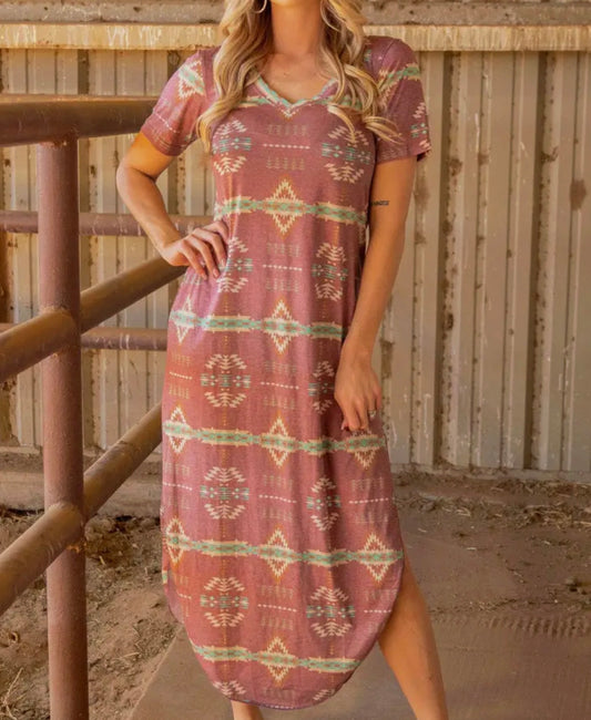 Red River Maxi Dress