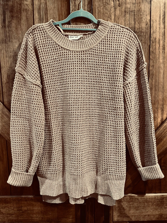 Taupe Oversized Sweater