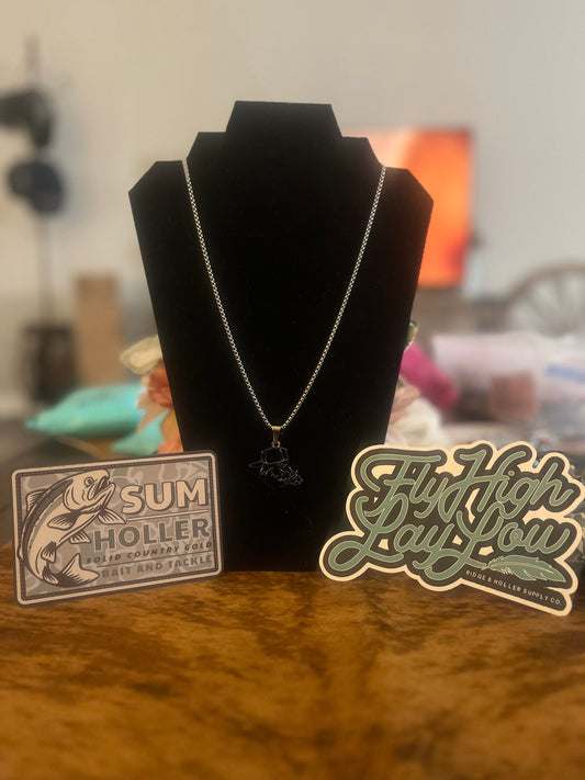 Stainless Steel Hog Necklace