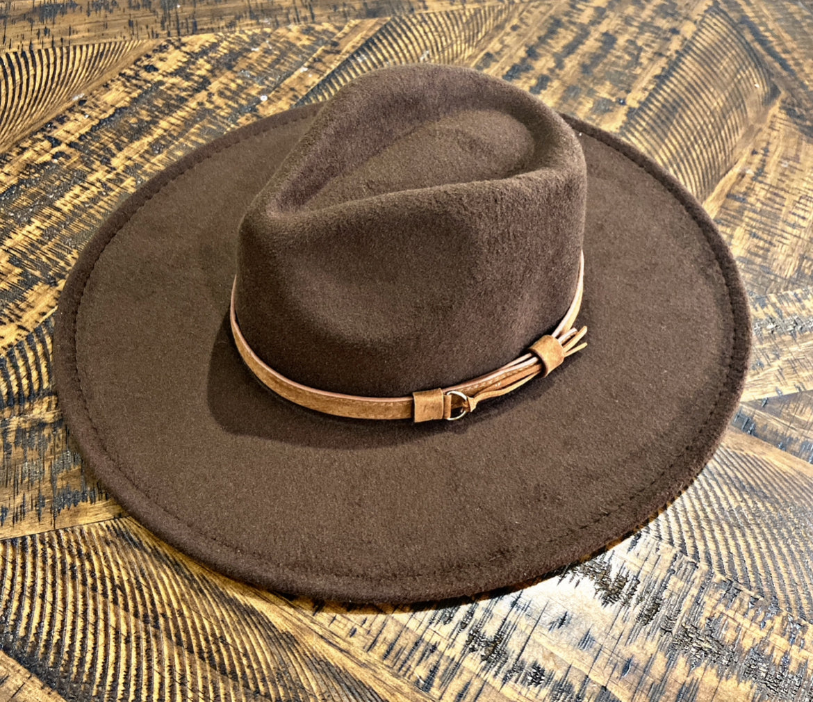 Wide Brim Panama Hat