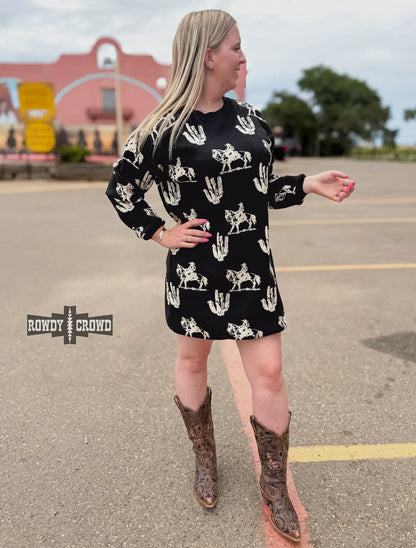 Horse Sweater Dress