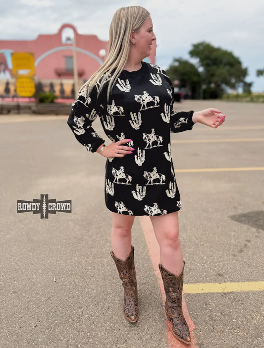 Horse Sweater Dress