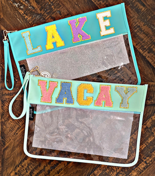 Clear Travel Accessory Bags