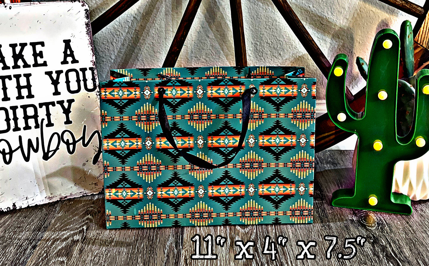 Southwest Print Gift Bags